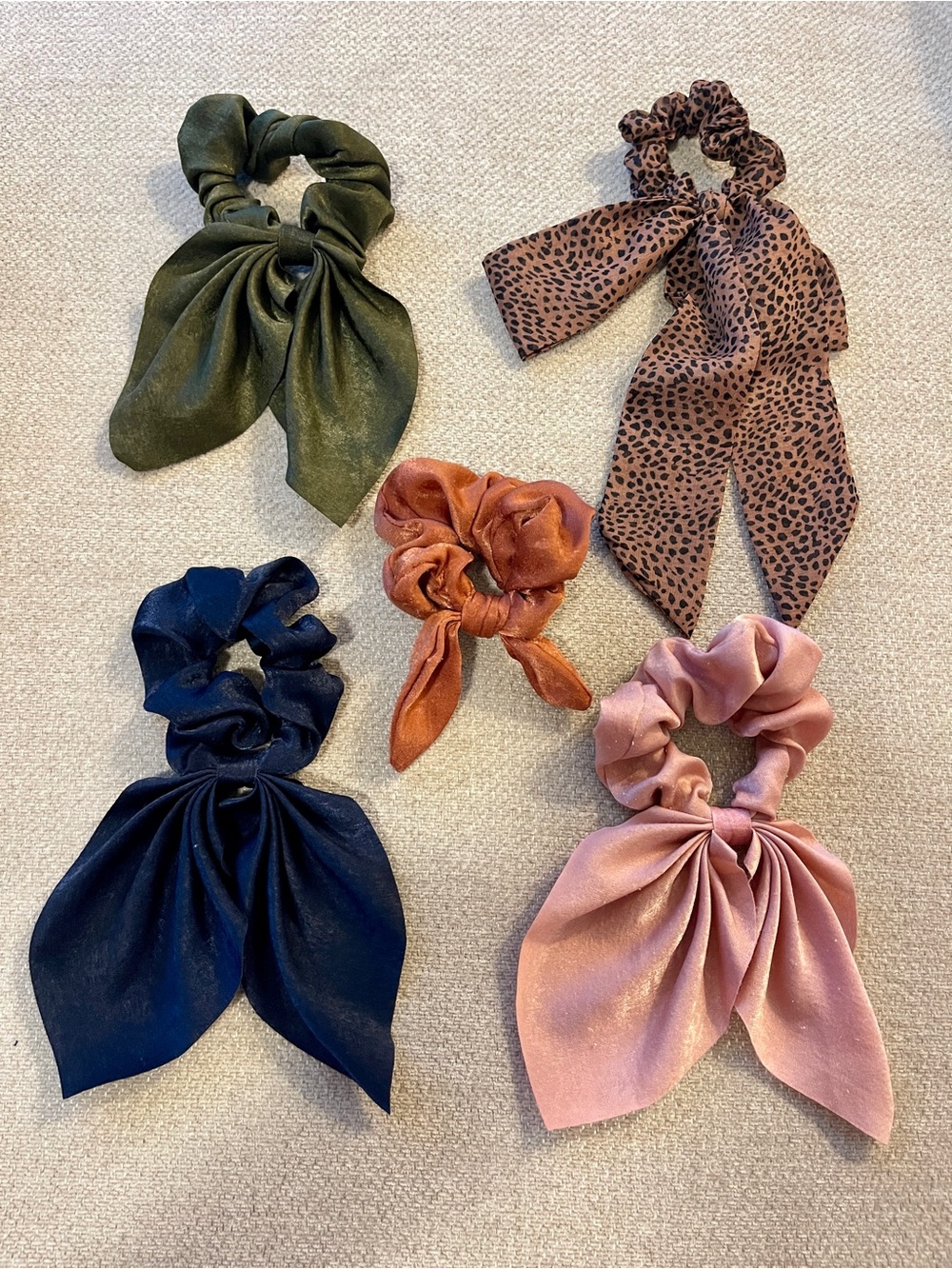 5 Piece Scrunchie Set